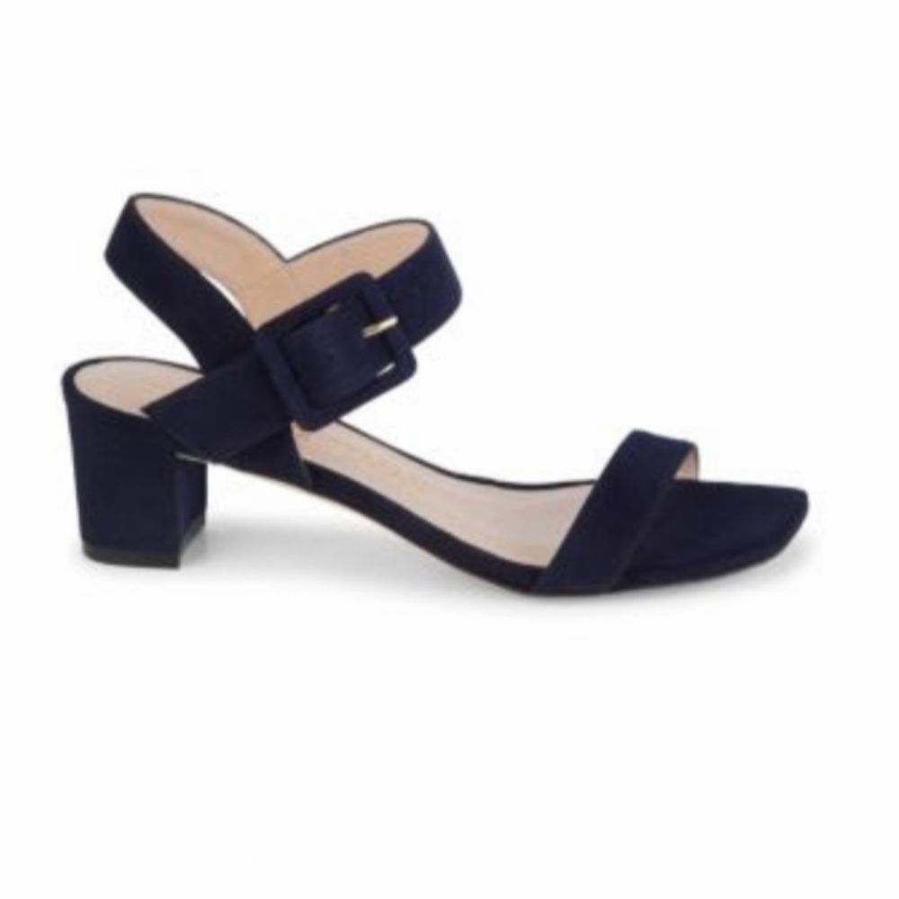 Stuart Weitzman Alexandrine 50 Suede Sandals